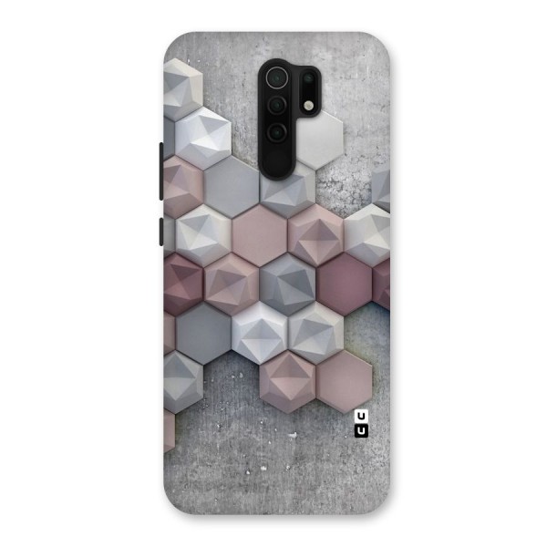 Cute Hexagonal Pattern Back Case for Poco M2