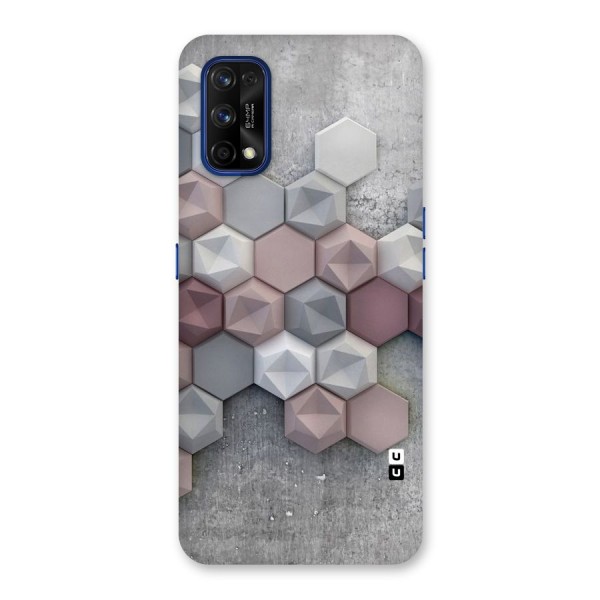 Cute Hexagonal Pattern Back Case for Realme 7 Pro