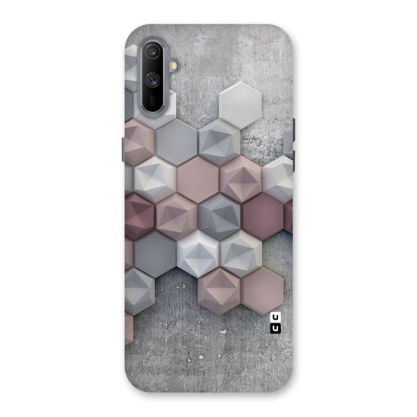 Cute Hexagonal Pattern Back Case for Realme C3