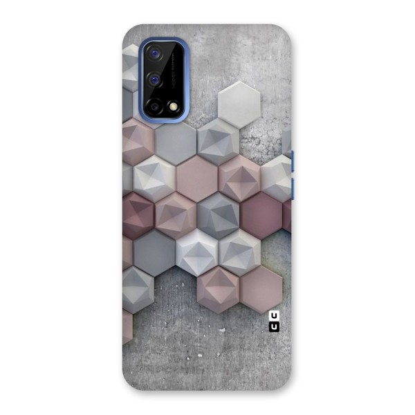 Cute Hexagonal Pattern Back Case for Realme Narzo 30 Pro