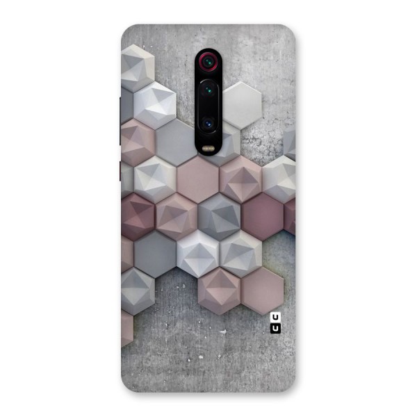 Cute Hexagonal Pattern Back Case for Redmi K20