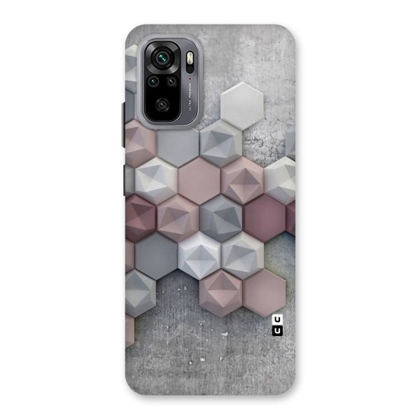 Cute Hexagonal Pattern Back Case for Redmi Note 10