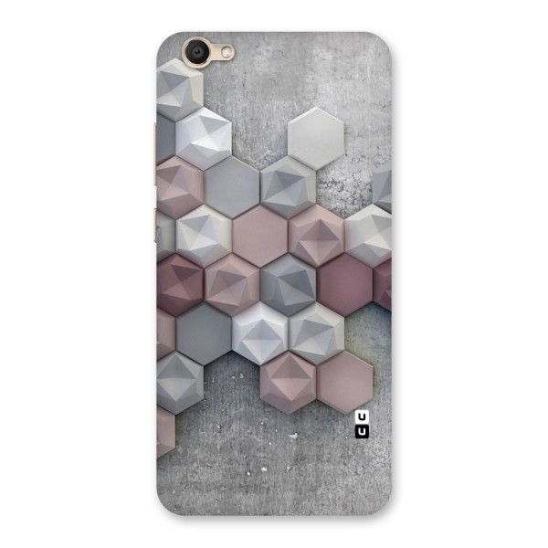 Cute Hexagonal Pattern Back Case for Vivo V5s