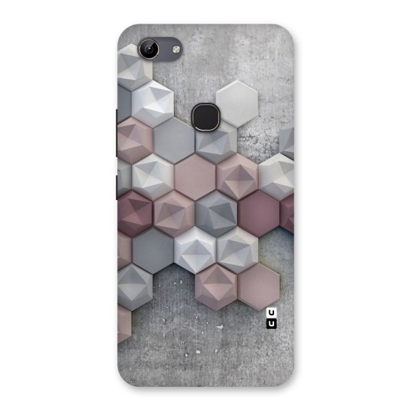 Cute Hexagonal Pattern Back Case for Vivo Y81