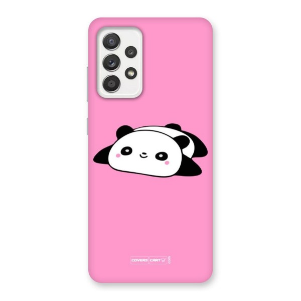 Cute Lazy Panda Back Case for Galaxy A52