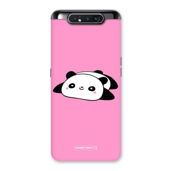 Cute Lazy Panda Back Case for Galaxy A80