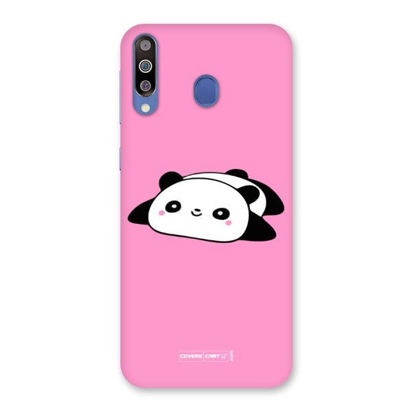 Cute Lazy Panda Back Case for Galaxy M30