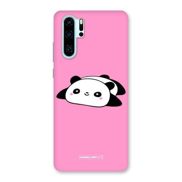 Cute Lazy Panda Back Case for Huawei P30 Pro