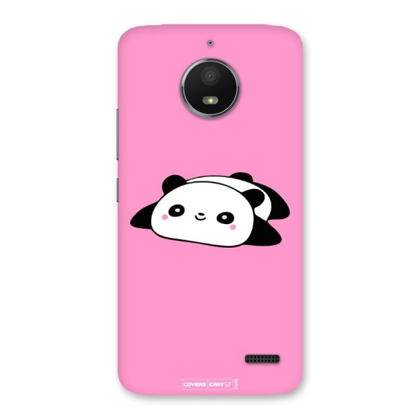 Cute Lazy Panda Back Case for Moto E4