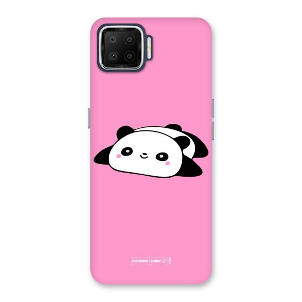 Cute Lazy Panda Back Case for Oppo F17