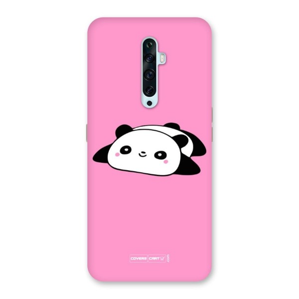 Cute Lazy Panda Back Case for Oppo Reno2 F