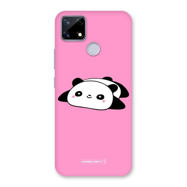 Cute Lazy Panda Back Case for Realme Narzo 20