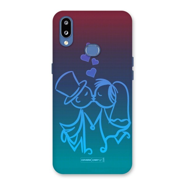 Cute Love Back Case for Galaxy M01s