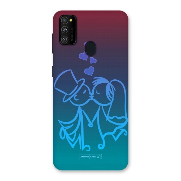 Cute Love Back Case for Galaxy M21