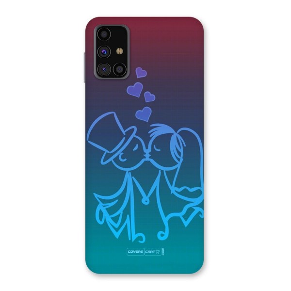 Cute Love Back Case for Galaxy M31s