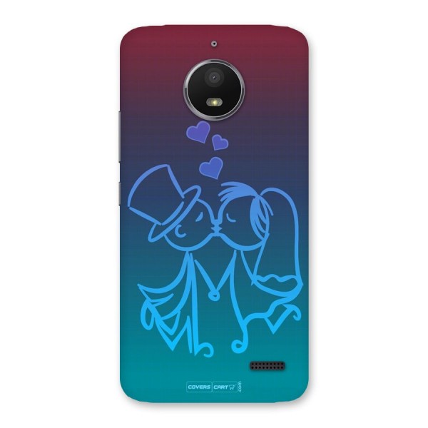 Cute Love Back Case for Moto E4