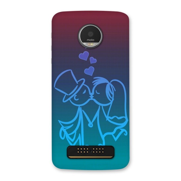 Cute Love Back Case for Moto Z Play