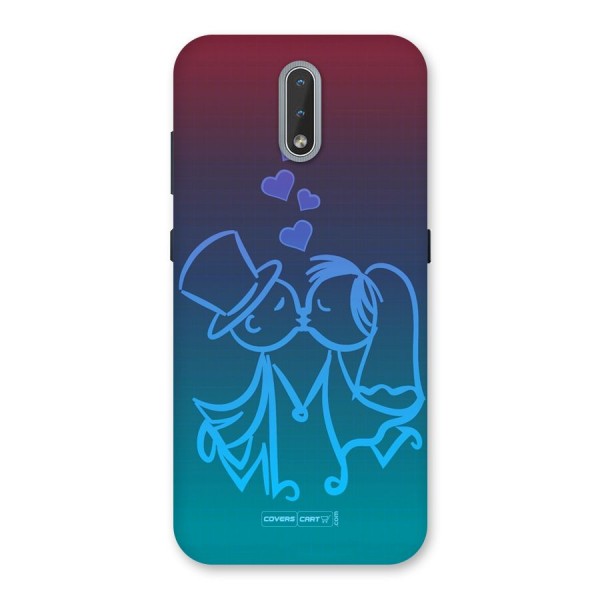 Cute Love Back Case for Nokia 2.3