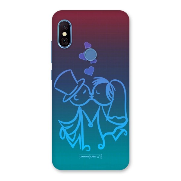 Cute Love Back Case for Redmi Note 6 Pro