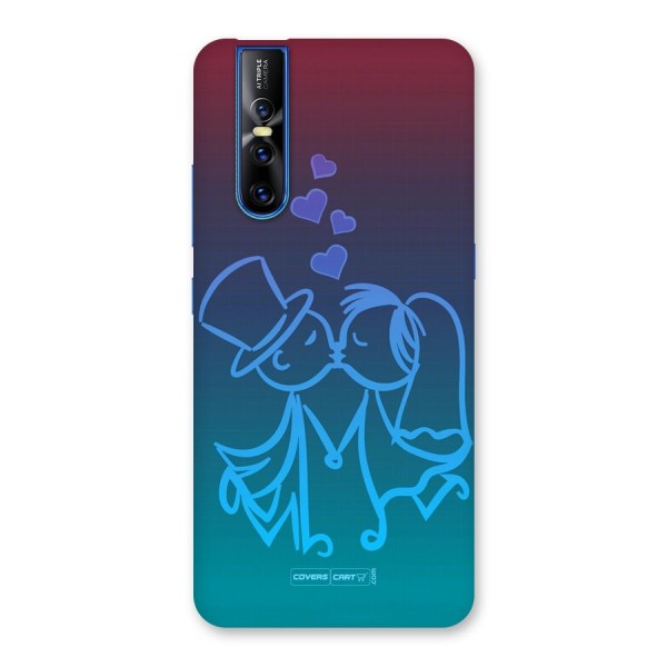 Cute Love Back Case for Vivo V15 Pro