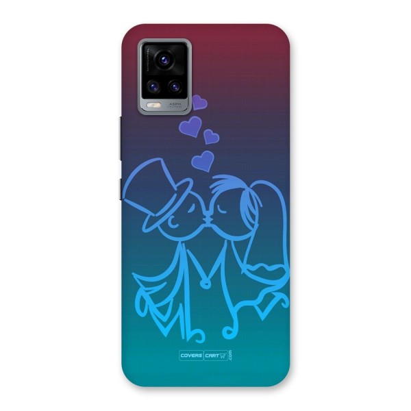 Cute Love Back Case for Vivo V20