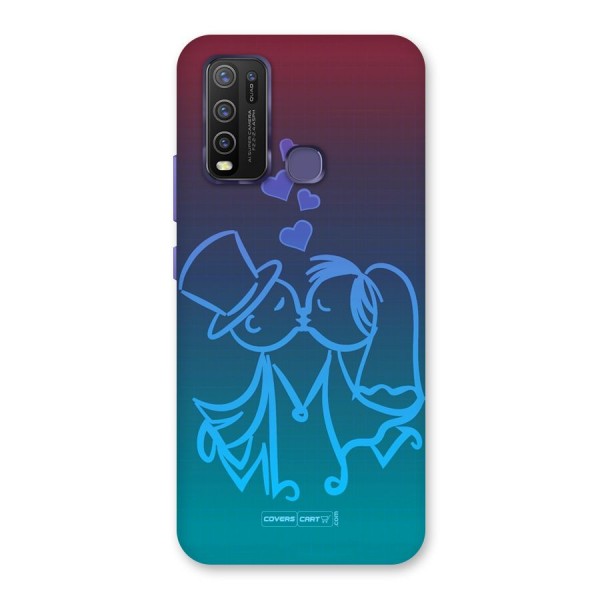 Cute Love Back Case for Vivo Y30