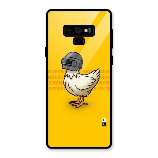 Cute Mask Glass Back Case for Galaxy Note 9