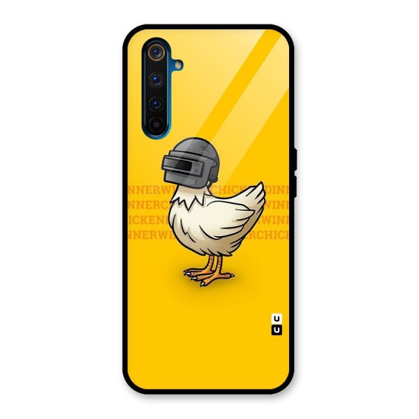 Cute Mask Glass Back Case for Realme 6 Pro