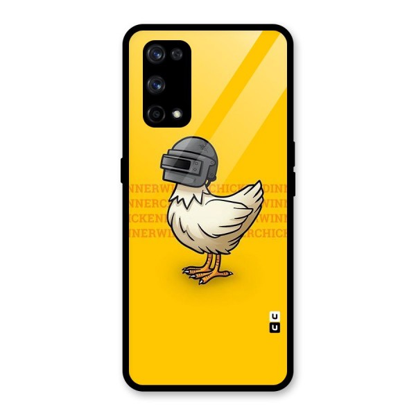 Cute Mask Glass Back Case for Realme X7 Pro