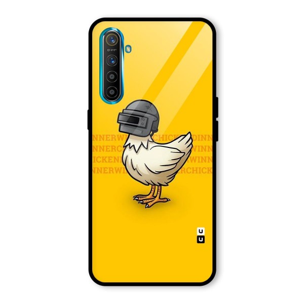 Cute Mask Glass Back Case for Realme XT