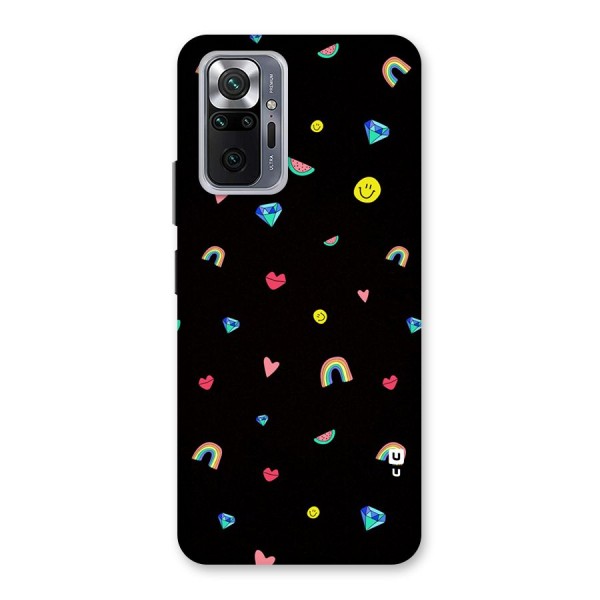Cute Multicolor Shapes Back Case for Redmi Note 10 Pro