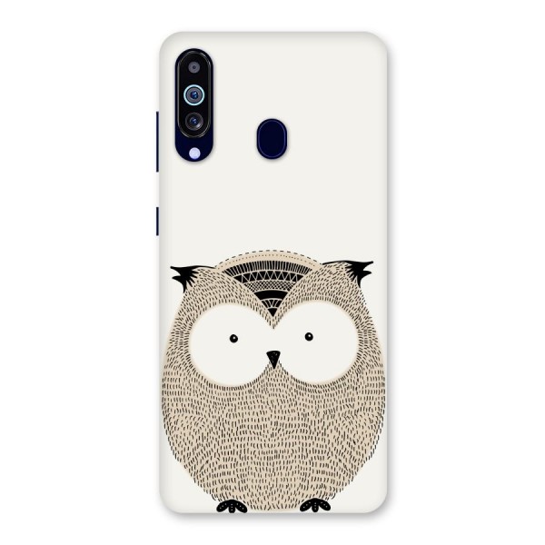 Cute Owl Back Case for Galaxy A60