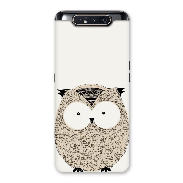 Cute Owl Back Case for Galaxy A80