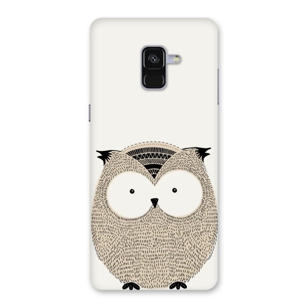 Cute Owl Back Case for Galaxy A8 Plus