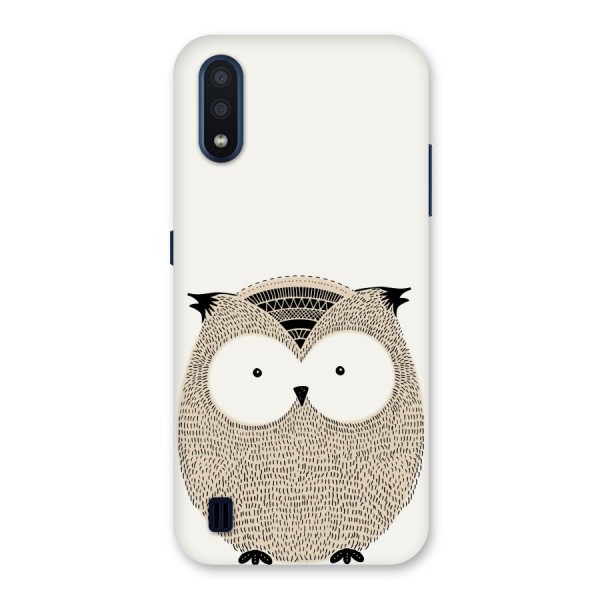 Cute Owl Back Case for Galaxy M01