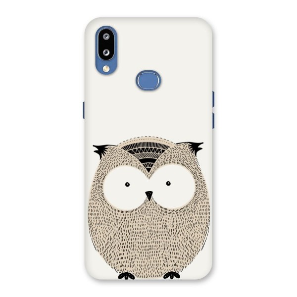 Cute Owl Back Case for Galaxy M01s