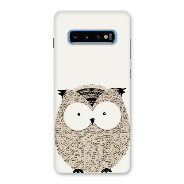 Cute Owl Back Case for Galaxy S10 Plus