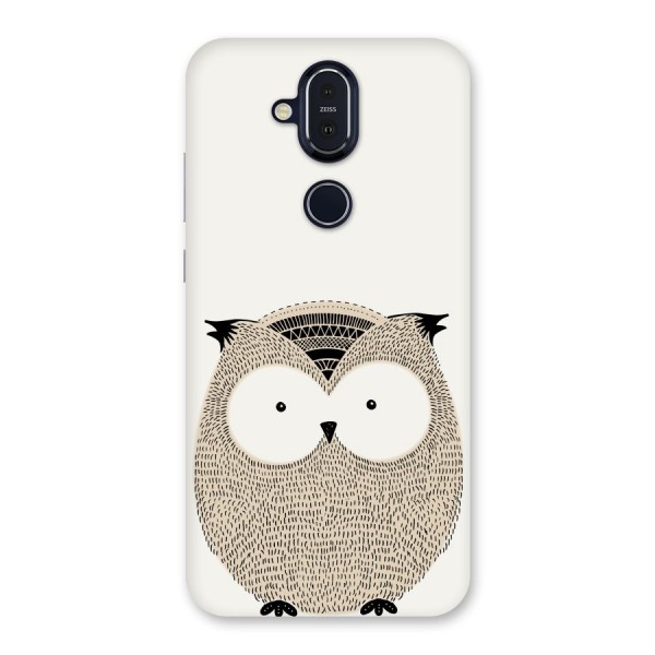 Cute Owl Back Case for Nokia 8.1