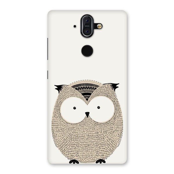 Cute Owl Back Case for Nokia 8 Sirocco