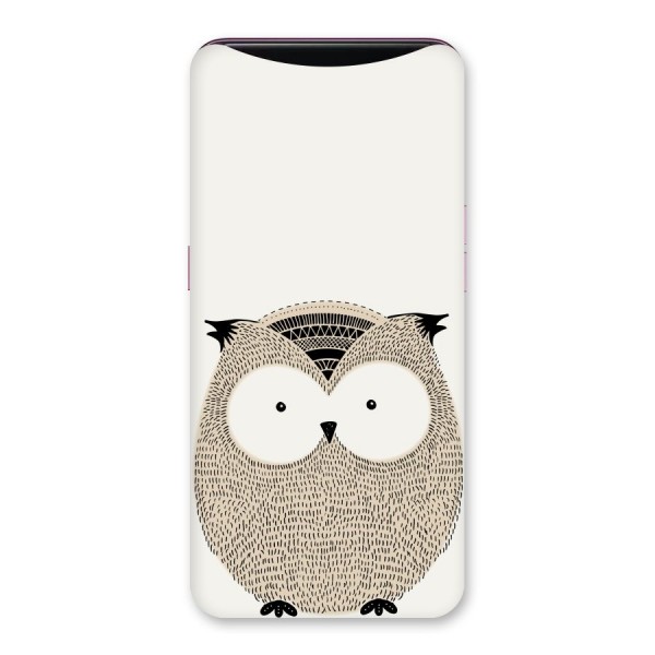 Cute Owl Back Case for Oppo Find X