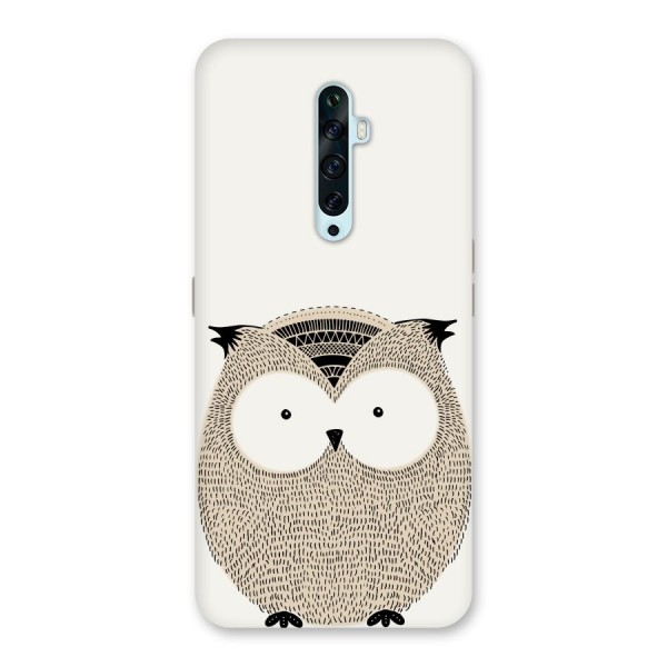 Cute Owl Back Case for Oppo Reno2 F
