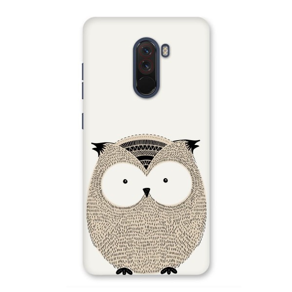 Cute Owl Back Case for Poco F1