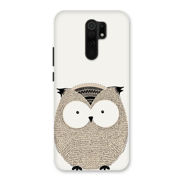 Cute Owl Back Case for Redmi 9 Prime