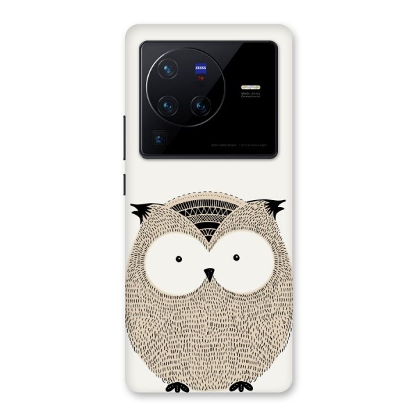 Cute Owl Back Case for Vivo X80 Pro