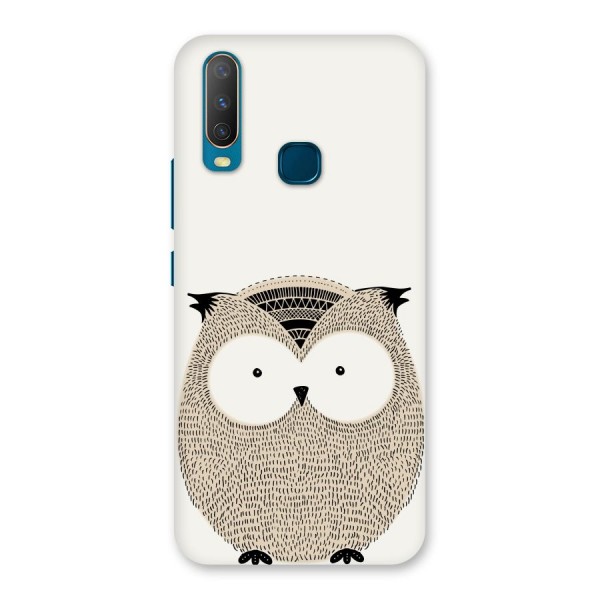 Cute Owl Back Case for Vivo Y12