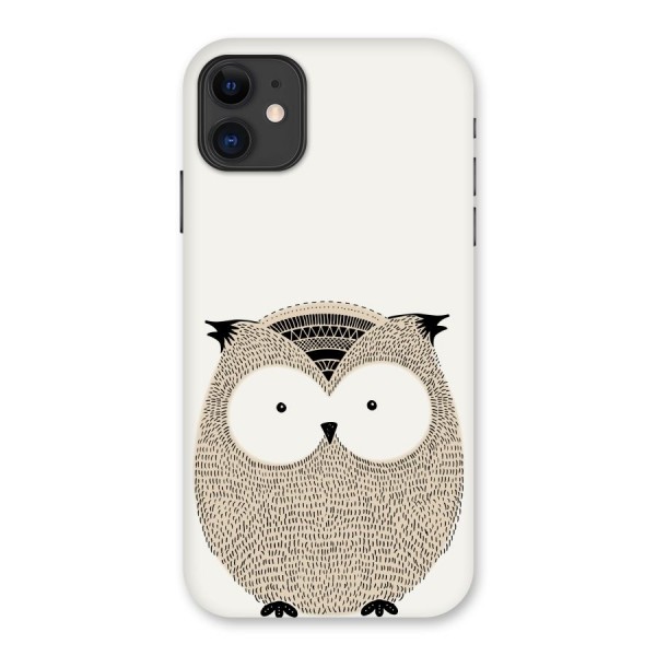 Cute Owl Back Case for iPhone 11