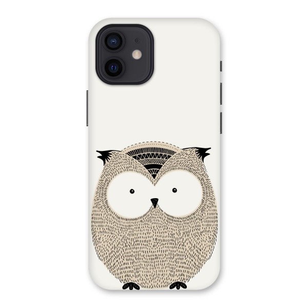 Cute Owl Back Case for iPhone 12