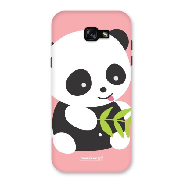 Cute Panda Pink Back Case for Galaxy A7 (2017)