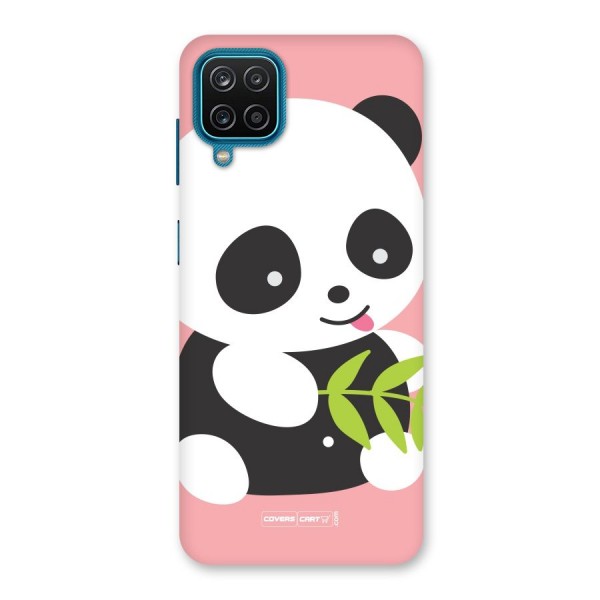 Cute Panda Pink Back Case for Galaxy F12