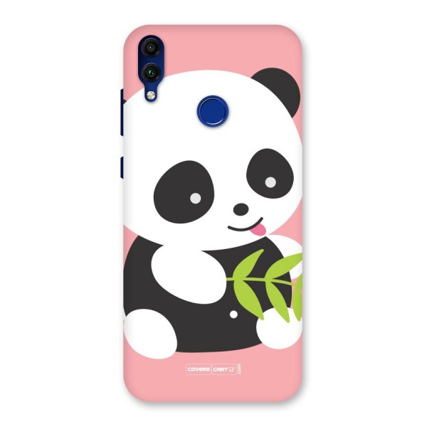 Cute Panda Pink Back Case for Honor 8C